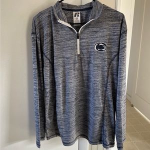 Russell Penn State Pullover Shirt Jacket